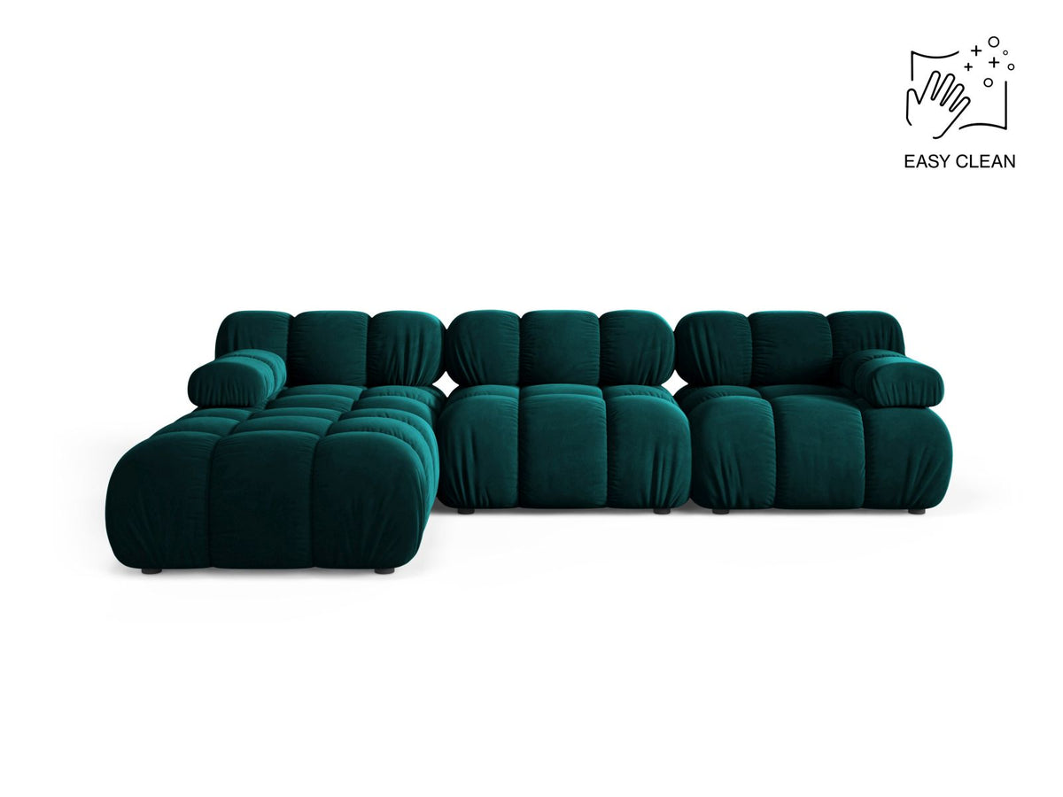 4-Sitzer Modular Sofa Bellis in Deep Petrol-Venus präsentiert im Onlineshop von KAQTU Design AG. 4er Sofa ist von Micadoni