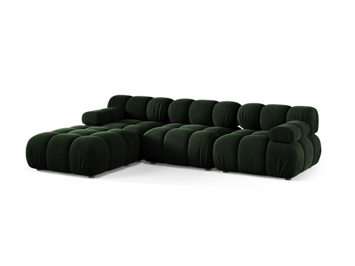4-Sitzer Modular Sofa Bellis in Bottle Green-Venus präsentiert im Onlineshop von KAQTU Design AG. 4er Sofa ist von Micadoni