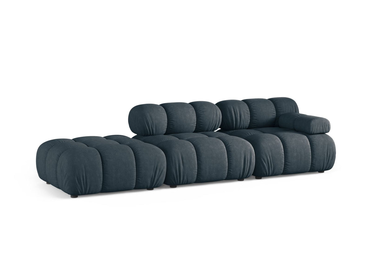 4-Sitzer Modulares Sofa links Bellis in Deep Petrol-Liberty präsentiert im Onlineshop von KAQTU Design AG. 4er Sofa ist von Micadoni