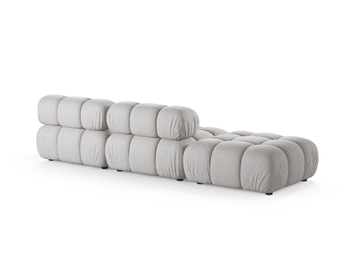 4-Sitzer Modulares Sofa links Bellis in Light Grey-Liberty präsentiert im Onlineshop von KAQTU Design AG. 4er Sofa ist von Micadoni