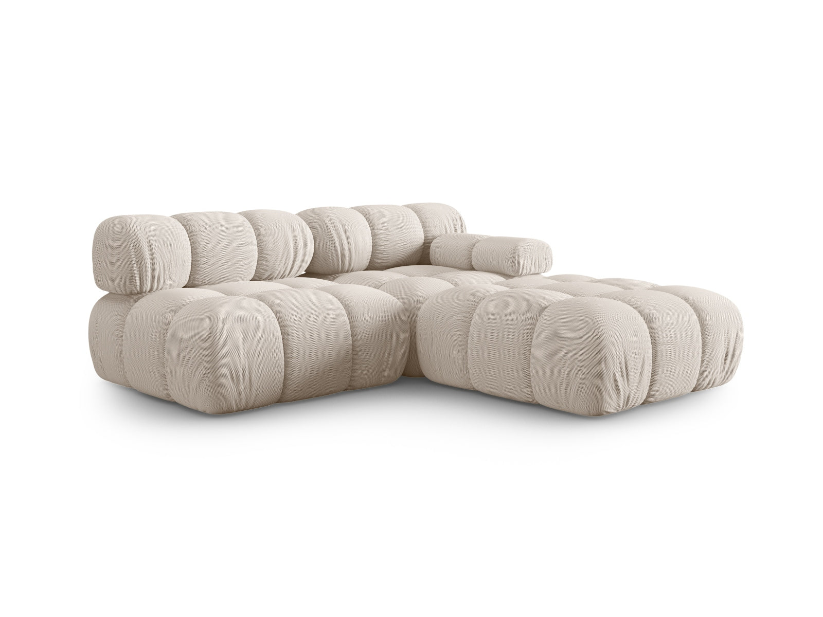 Erleben Sie das Bellis Modulares Sofa von Micadoni – ein stilvolles 4-Sitzer-Sofa, das durch seine Anpassungsfähigkeit und hochwertigen Materialien überzeugt.