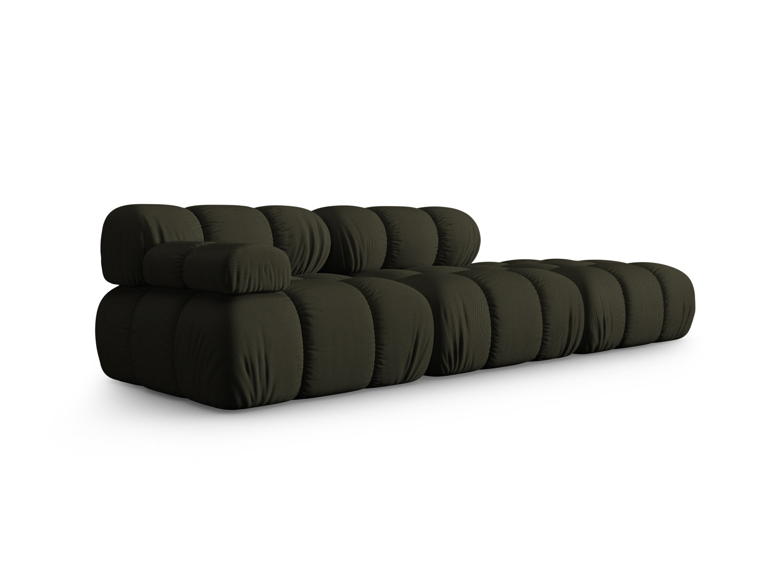 Elegantes Bellis Modulares Sofa in Amazon Green-Sonic, 4-Sitzer, 94cm, ideal für stilvolle Wohnräume, erhältlich bei KAQTU Design AG.