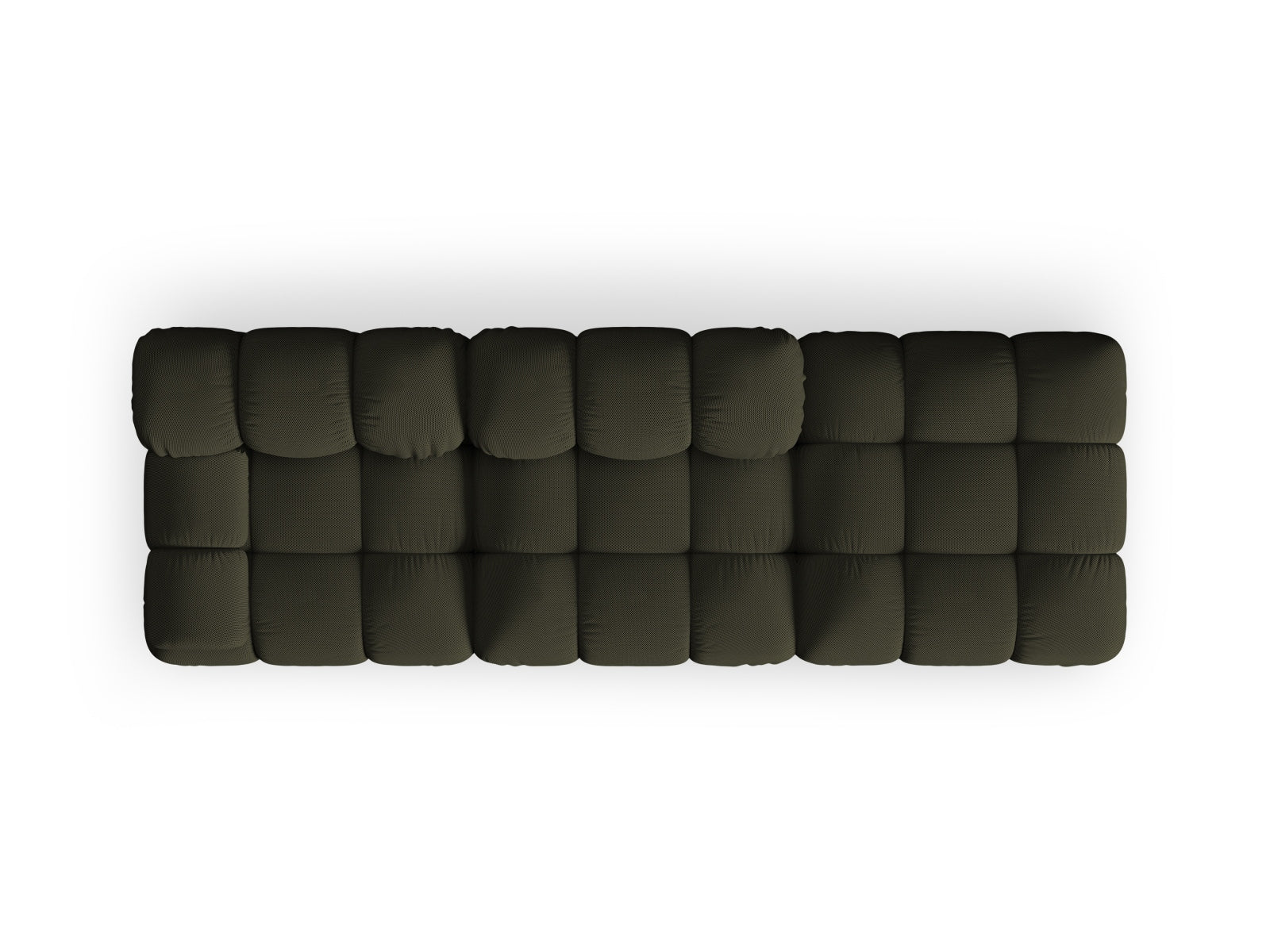 Modulares Bellis Sofa in Amazon Green-Sonic, 4-Sitzer, 94cm, perfekt für moderne Wohnkonzepte, erhältlich bei Micadoni.