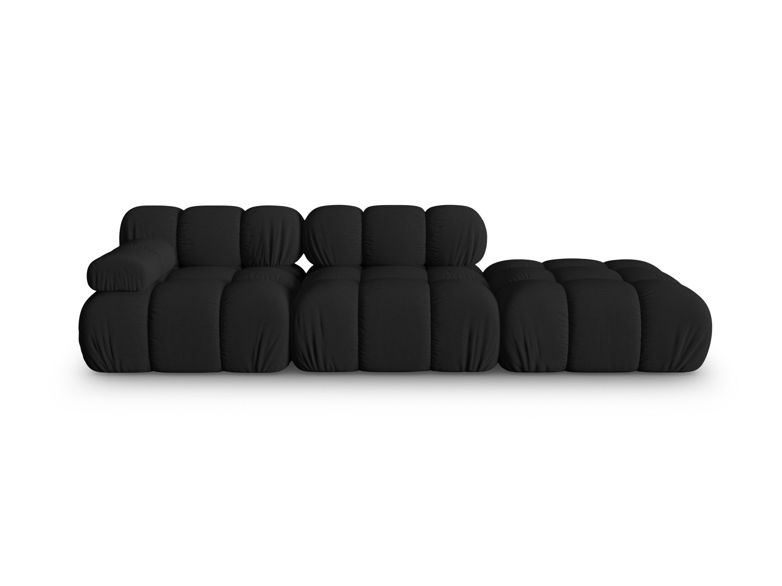 Bellis Modulares Sofa rechts 4 Sitzer 94cm in Black präsentiert im Onlineshop von KAQTU Design AG. L-Sofa rechts ist von Micadoni