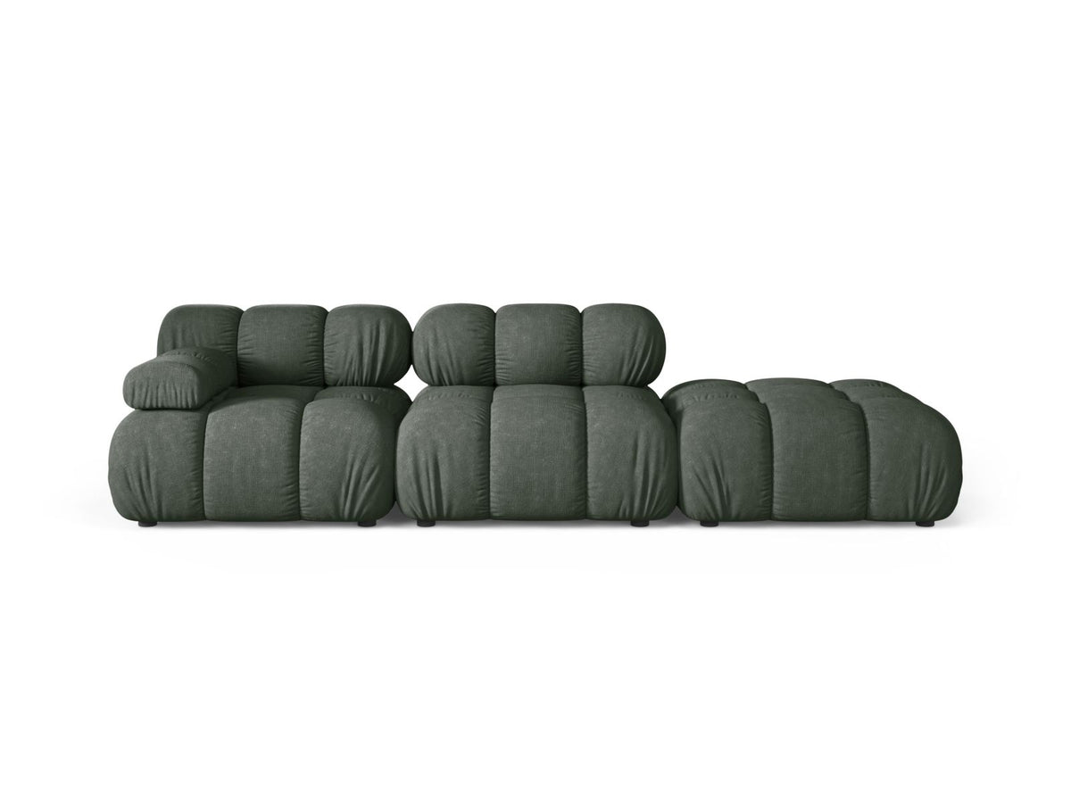 4-Sitzer Modular Sofa rechts Bellis in Moss Green-Liberty präsentiert im Onlineshop von KAQTU Design AG. 4er Sofa ist von Micadoni