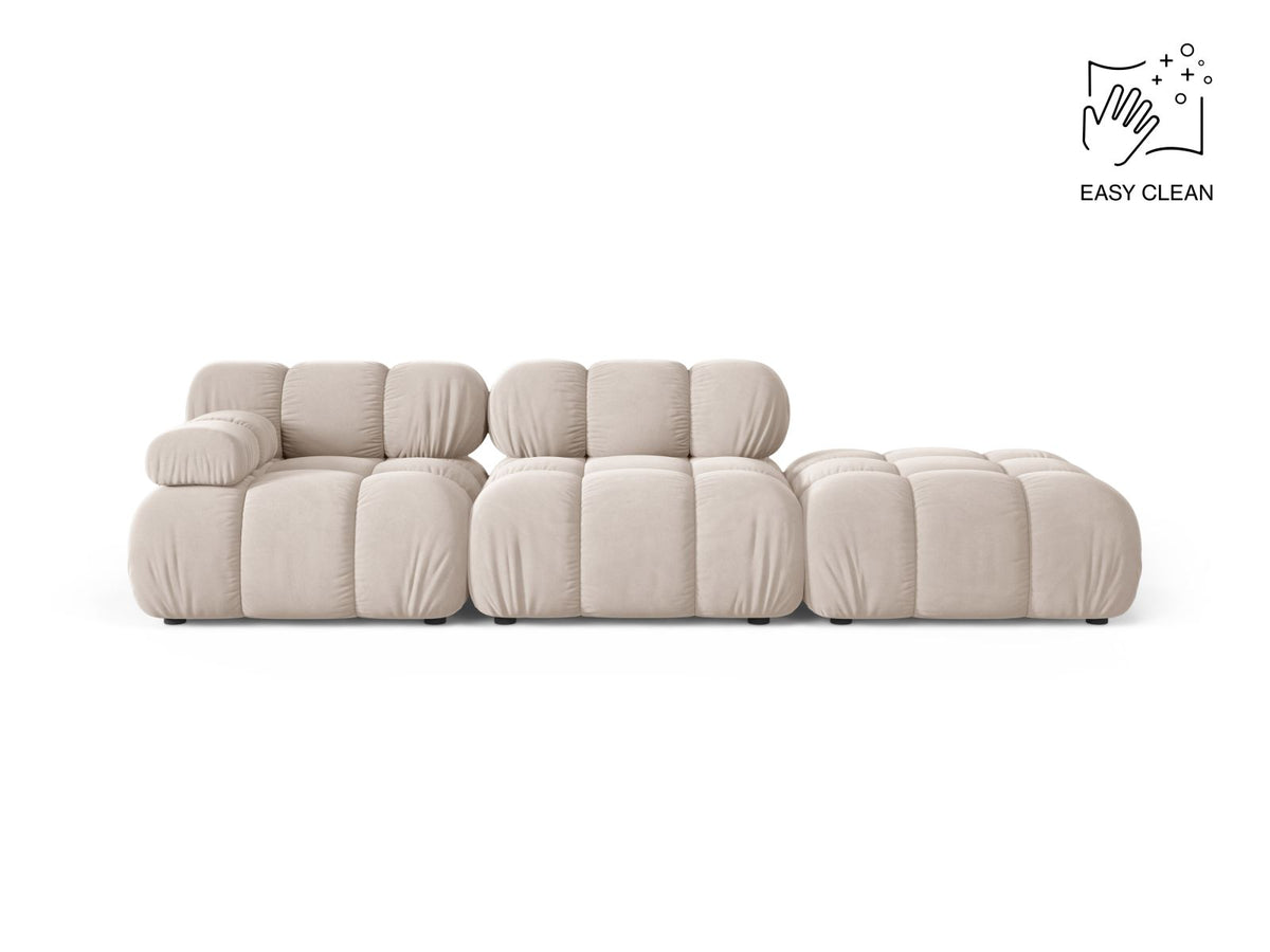4-Sitzer Modular Sofa rechts Bellis in Light Beige-Venus präsentiert im Onlineshop von KAQTU Design AG. 4er Sofa ist von Micadoni