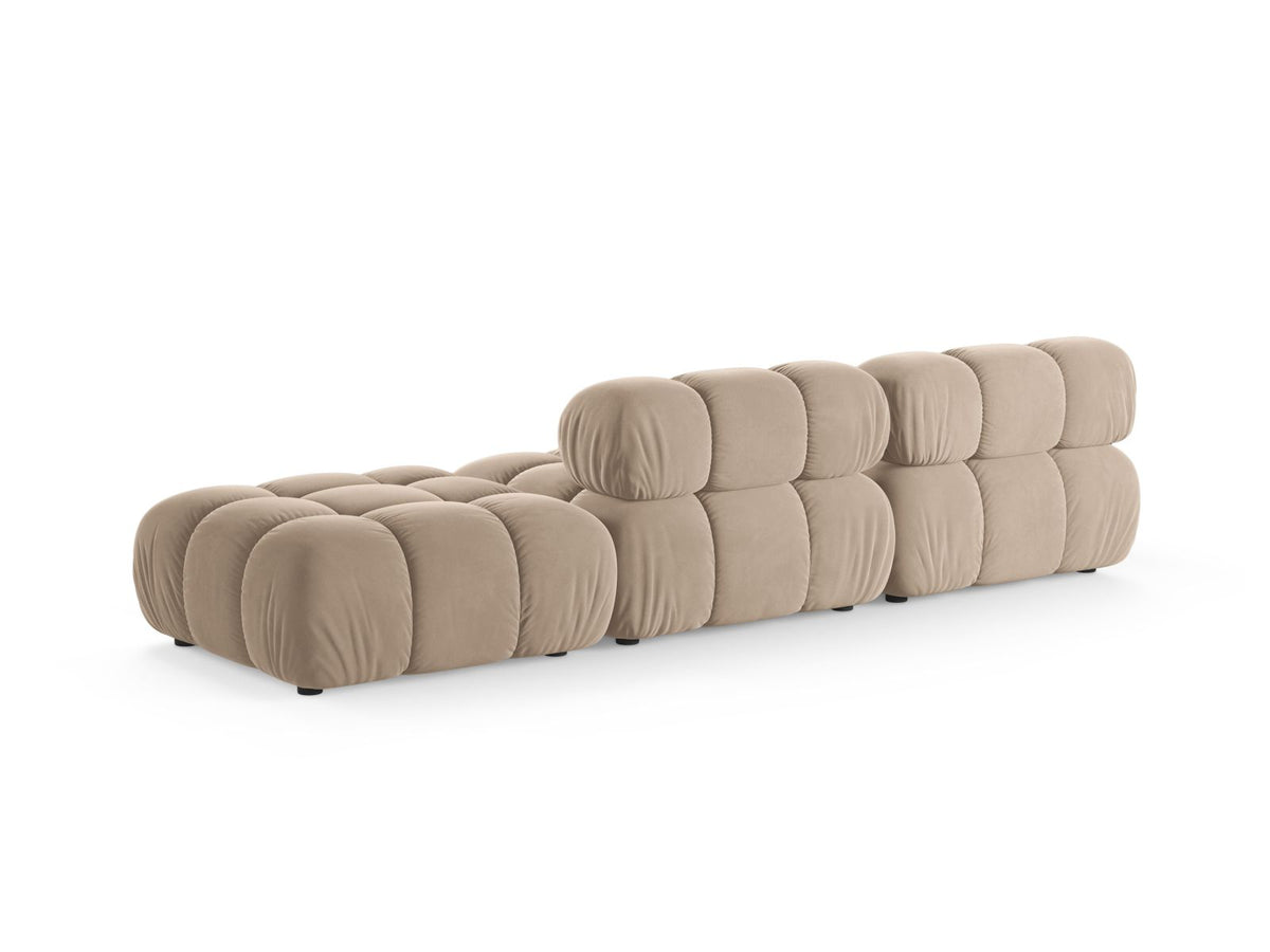 4-Sitzer Modular Sofa rechts Bellis in Beige-Venus präsentiert im Onlineshop von KAQTU Design AG. 4er Sofa ist von Micadoni