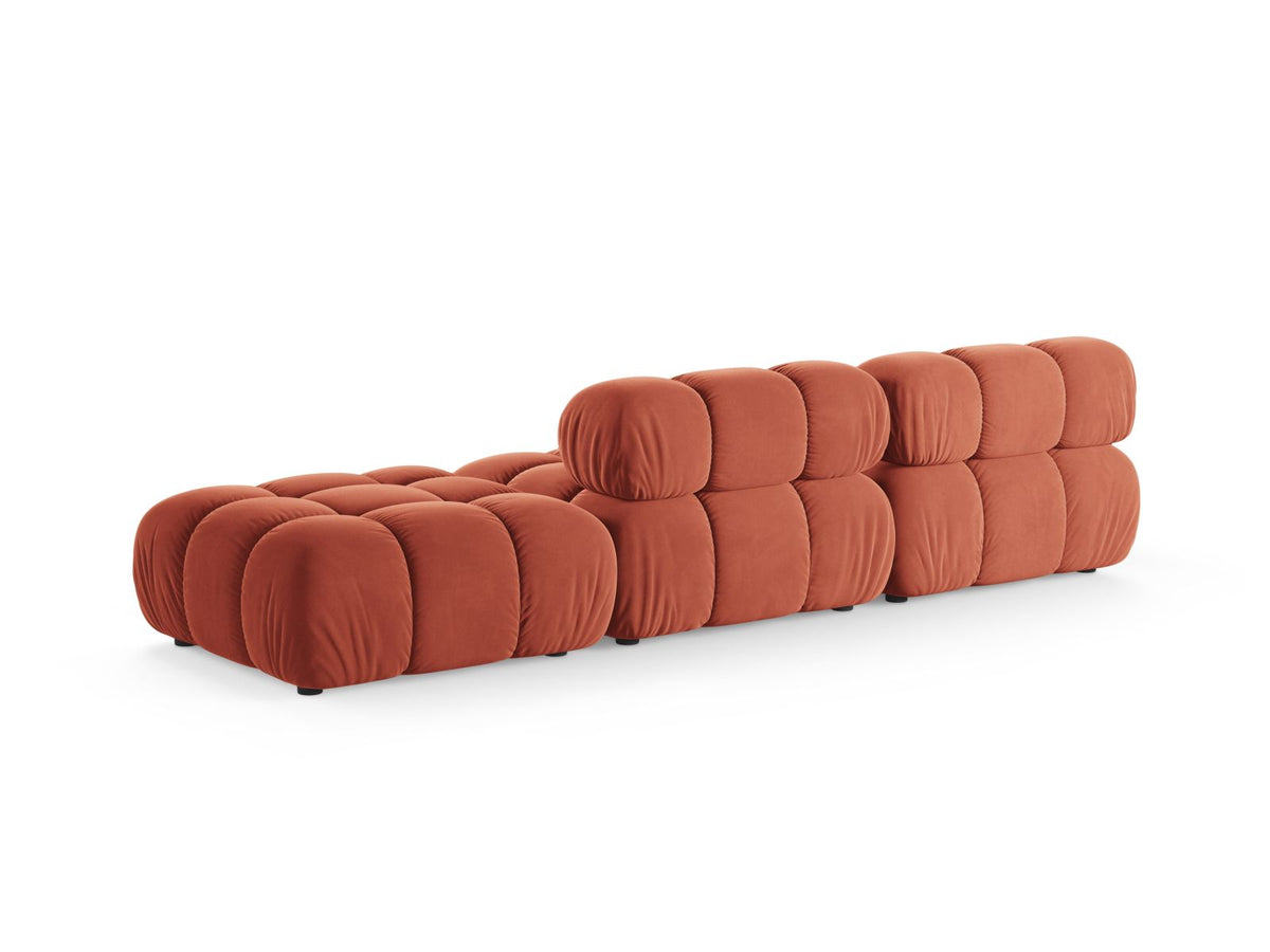 4-Sitzer Modular Sofa rechts Bellis in Coral-Venus präsentiert im Onlineshop von KAQTU Design AG. 4er Sofa ist von Micadoni