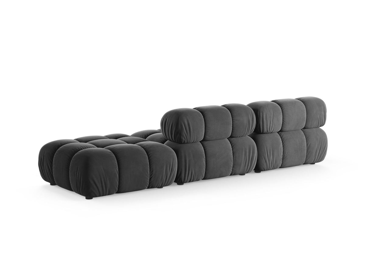 4-Sitzer Modular Sofa rechts Bellis in Grey-Venus präsentiert im Onlineshop von KAQTU Design AG. 4er Sofa ist von Micadoni