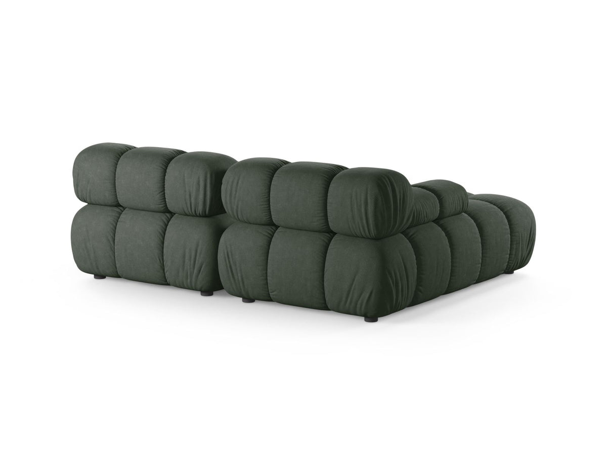 3-Sitzer Ecksofa links modular Bellis in Moss Green-Liberty präsentiert im Onlineshop von KAQTU Design AG. Ecksofa links ist von Micadoni