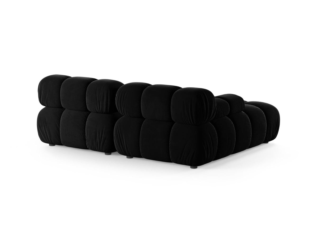 3-Sitzer Modular Ecksofa links Bellis in Black-Venus präsentiert im Onlineshop von KAQTU Design AG. Ecksofa links ist von Micadoni