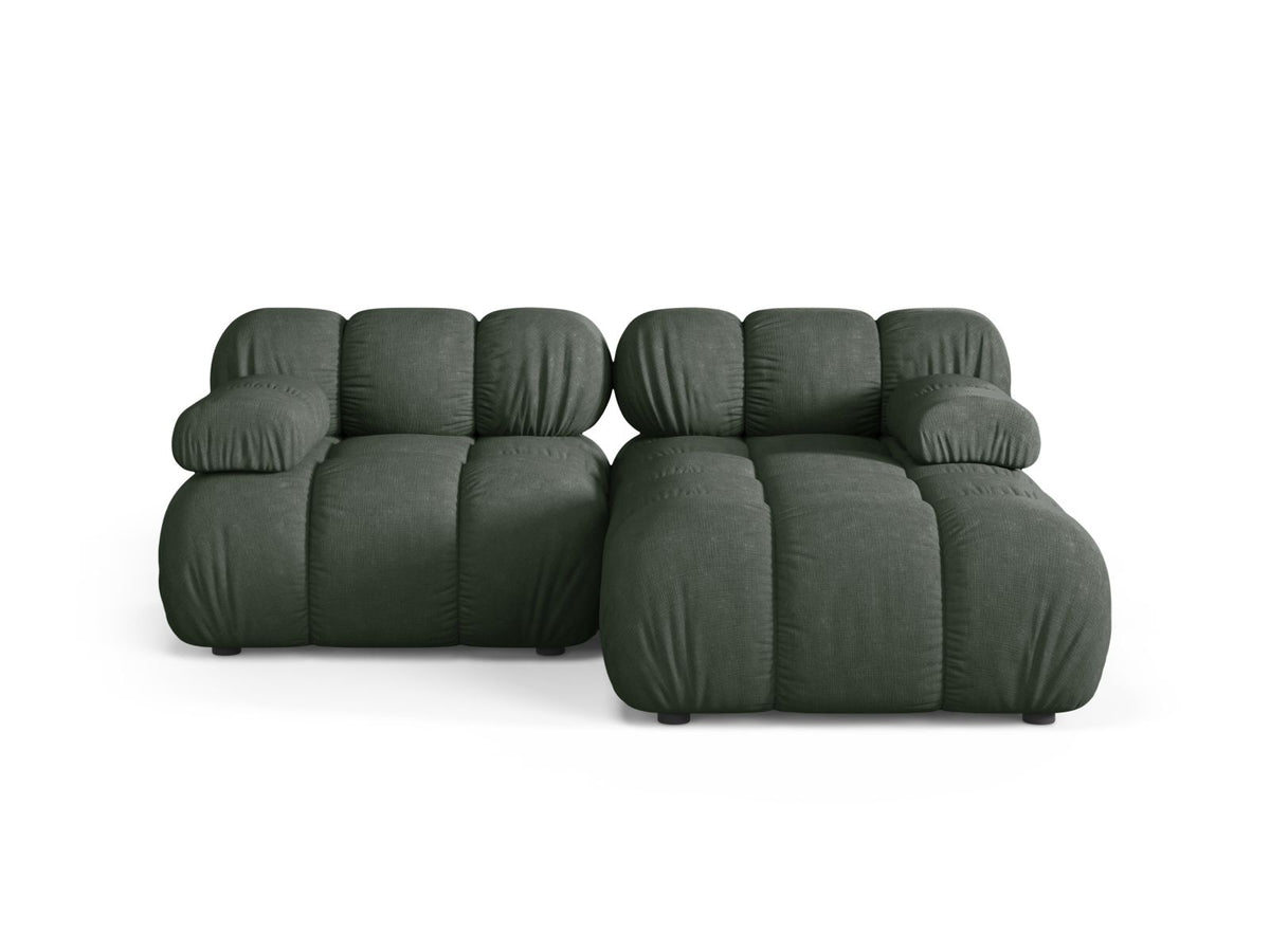 3-Sitzer Ecksofa rechts Bellis in Moss Green-Liberty präsentiert im Onlineshop von KAQTU Design AG. Ecksofa rechts ist von Micadoni