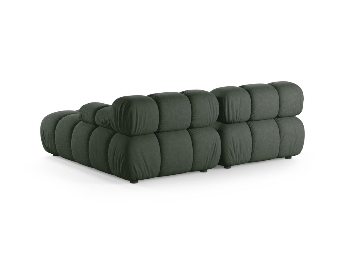3-Sitzer Ecksofa rechts Bellis in Moss Green-Liberty präsentiert im Onlineshop von KAQTU Design AG. Ecksofa rechts ist von Micadoni