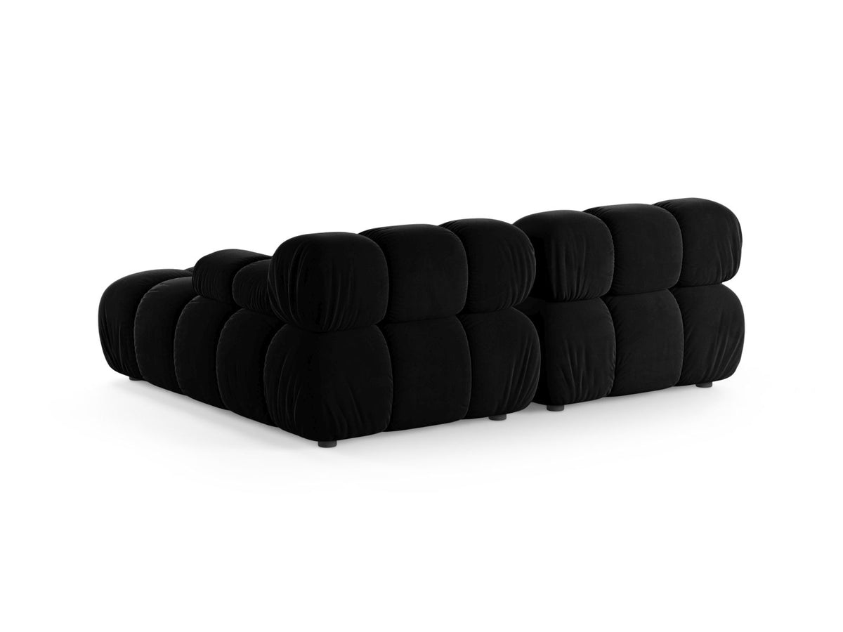 3-Sitzer Modular Ecksofa rechts Bellis in Black-Venus präsentiert im Onlineshop von KAQTU Design AG. Ecksofa rechts ist von Micadoni