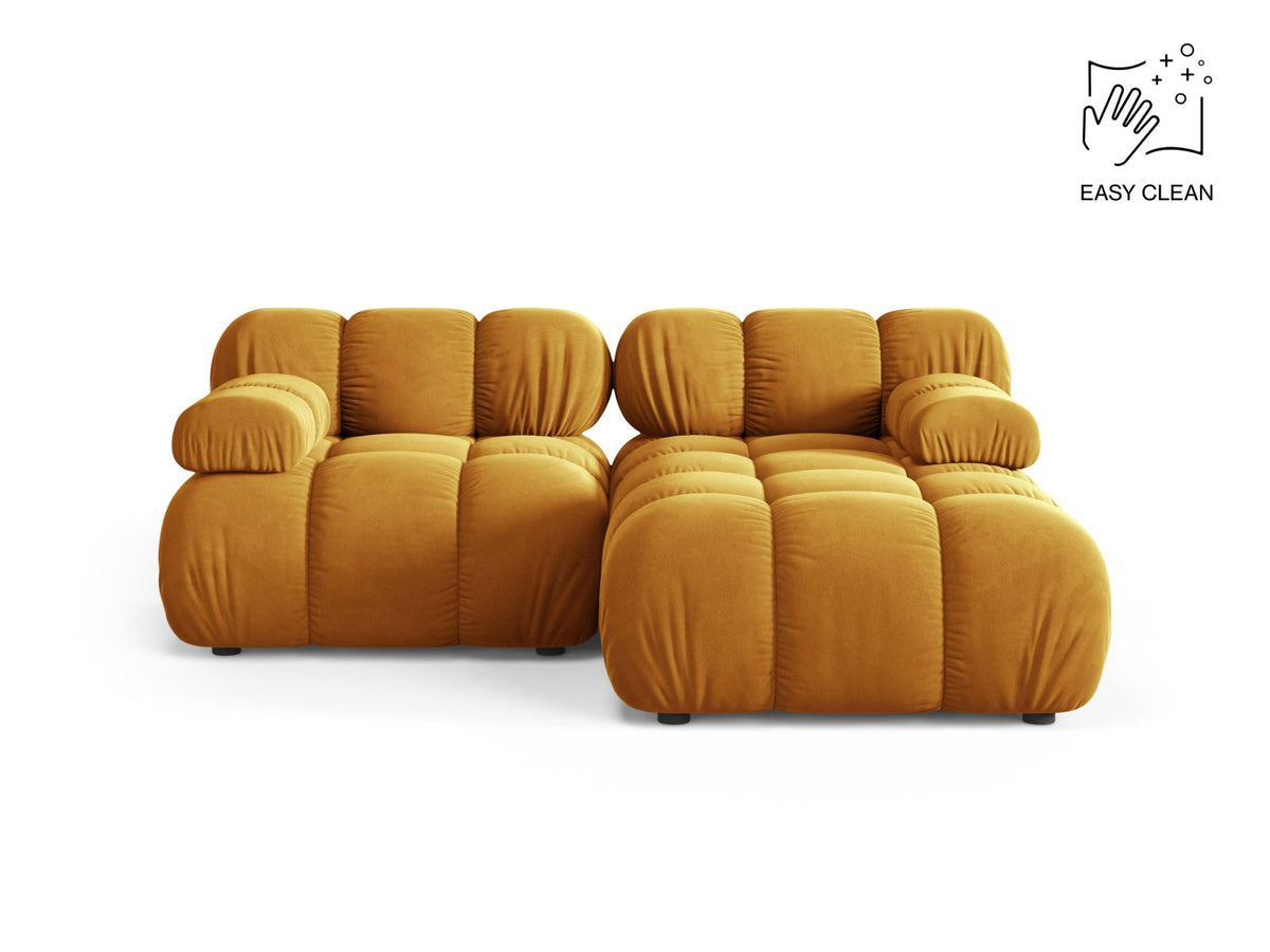 3-Sitzer Modular Ecksofa rechts Bellis in Yellow-Venus präsentiert im Onlineshop von KAQTU Design AG. Ecksofa rechts ist von Micadoni
