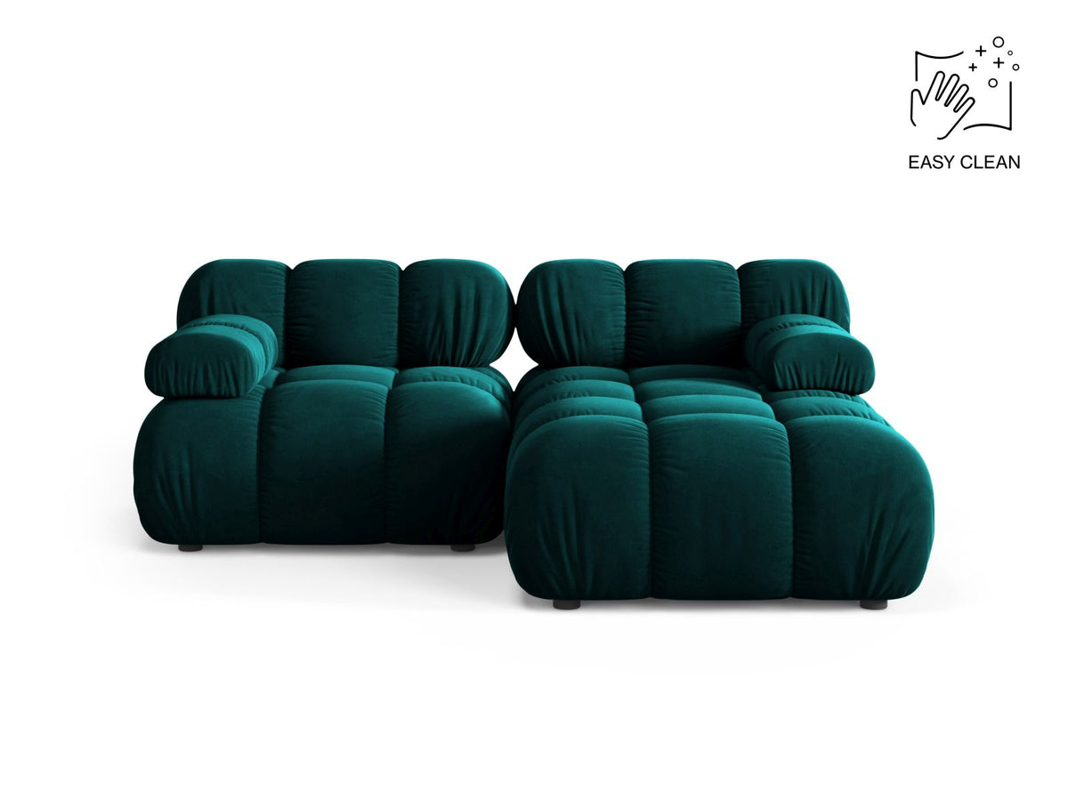 3-Sitzer Modular Ecksofa rechts Bellis in Deep Petrol-Venus präsentiert im Onlineshop von KAQTU Design AG. Ecksofa rechts ist von Micadoni