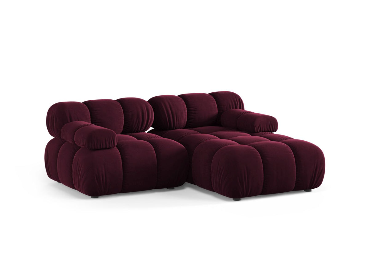 3-Sitzer Modular Ecksofa rechts Bellis in Burgundy-Venus präsentiert im Onlineshop von KAQTU Design AG. Ecksofa rechts ist von Micadoni