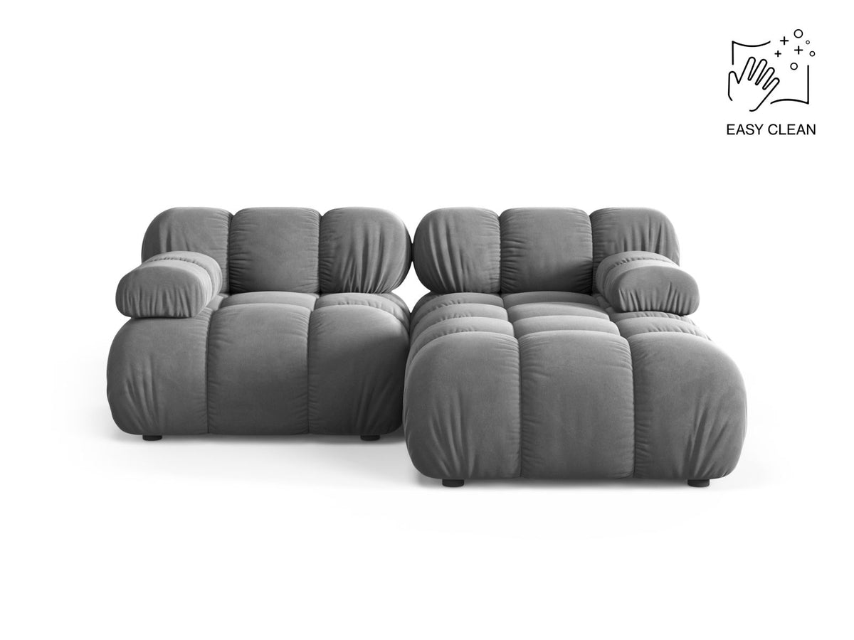 3-Sitzer Modular Ecksofa rechts Bellis in Light Grey-Venus präsentiert im Onlineshop von KAQTU Design AG. Ecksofa rechts ist von Micadoni