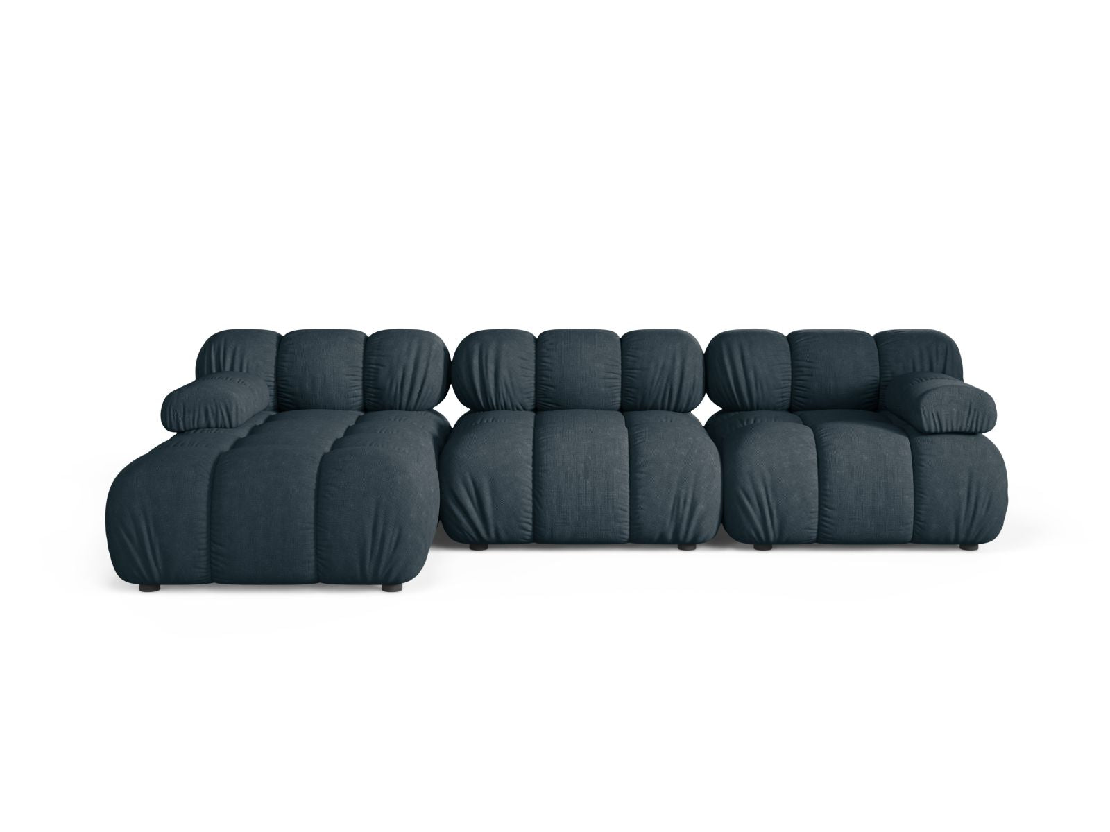 4-Sitzer Ecksofa links modular Bellis in Deep Petrol-Liberty präsentiert im Onlineshop von KAQTU Design AG. Ecksofa links ist von Micadoni