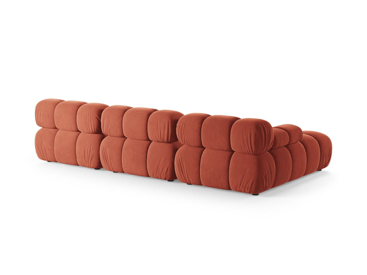 4-Sitzer Modular Ecksofa links Bellis in Coral-Venus präsentiert im Onlineshop von KAQTU Design AG. Ecksofa links ist von Micadoni