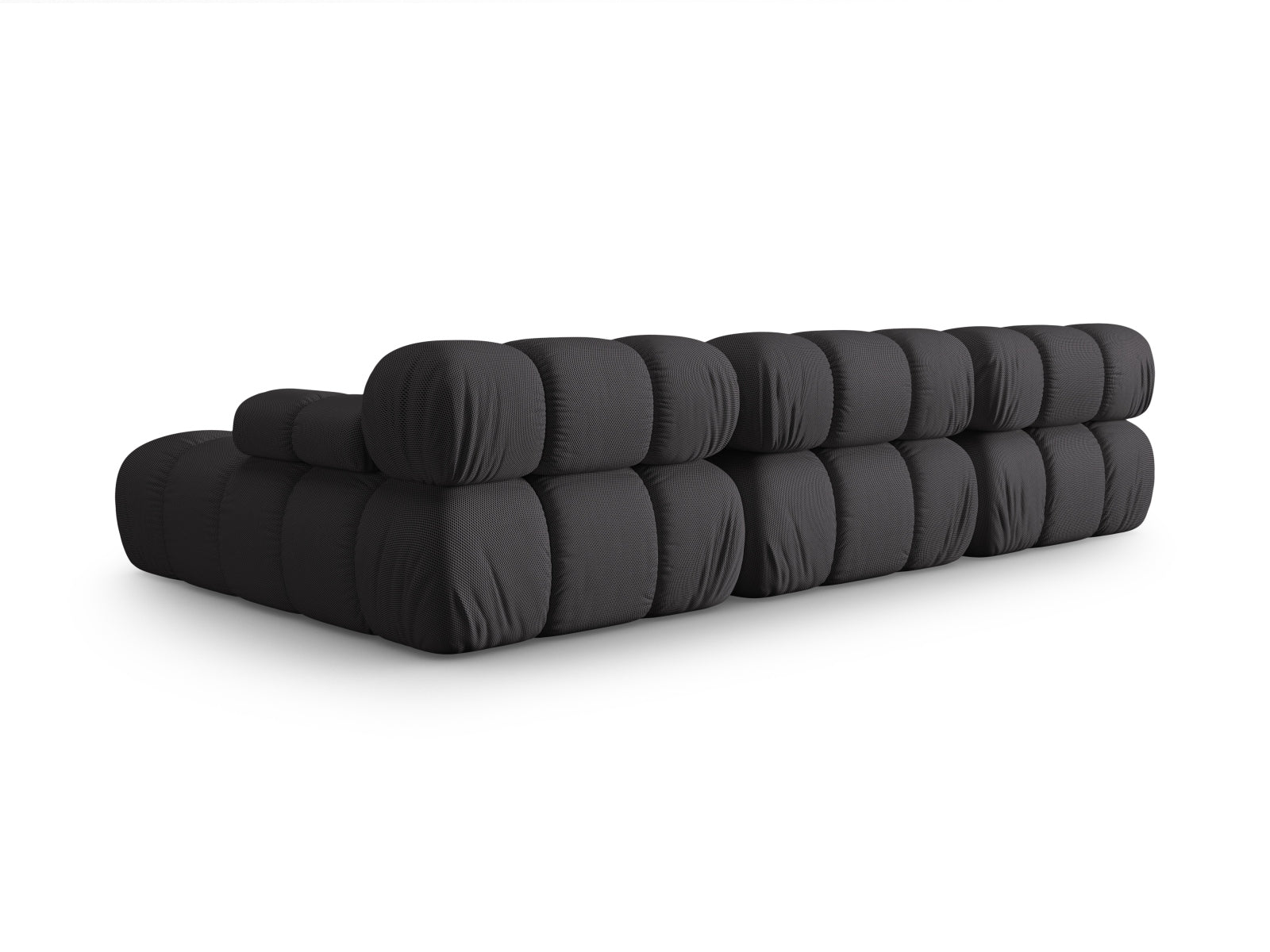 Entdecken Sie das Bellis Ecksofa von Micadoni: Ein modulares 4-Sitzer-Sofa (155 cm) für modernes Wohnen, das Stil und Bequemlichkeit perfekt kombiniert.