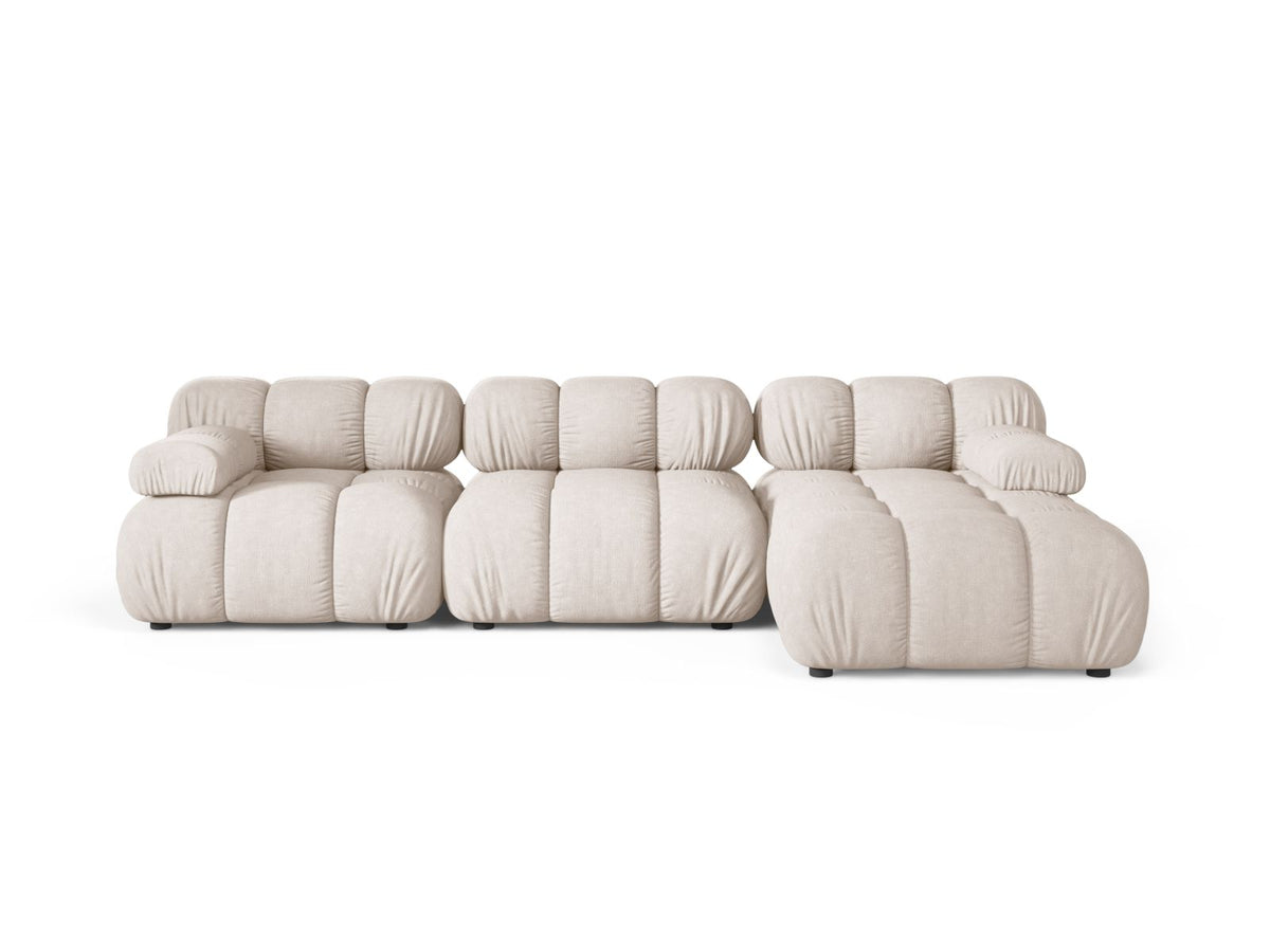 4-Sitzer Ecksofa rechts Bellis in Beige-Liberty präsentiert im Onlineshop von KAQTU Design AG. Ecksofa rechts ist von Micadoni
