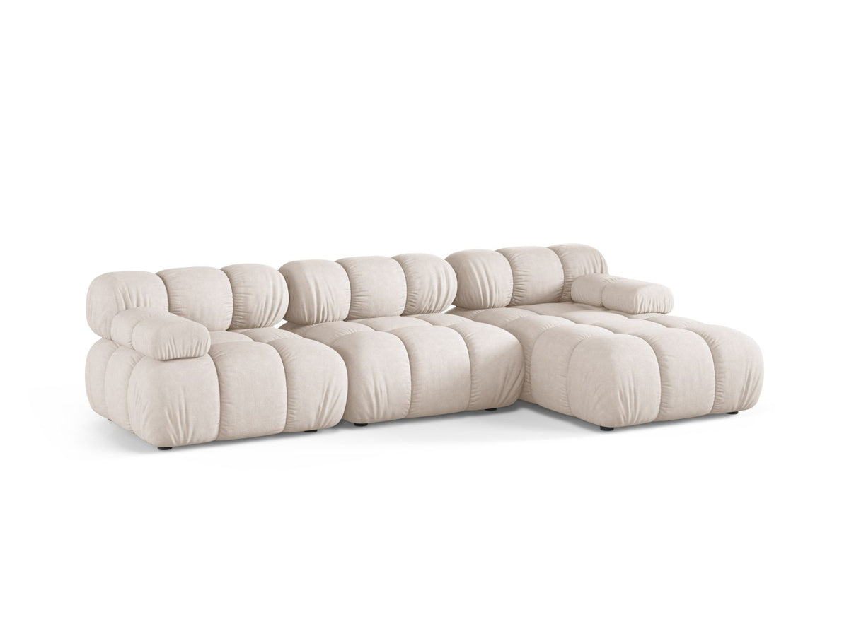 4-Sitzer Ecksofa rechts Bellis in Beige-Liberty präsentiert im Onlineshop von KAQTU Design AG. Ecksofa rechts ist von Micadoni