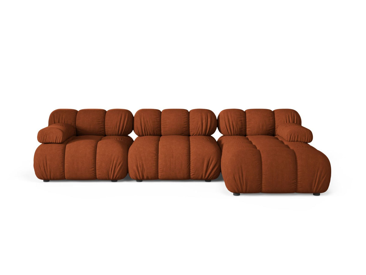 4-Sitzer Ecksofa rechts Bellis in Brick-Liberty präsentiert im Onlineshop von KAQTU Design AG. Ecksofa rechts ist von Micadoni
