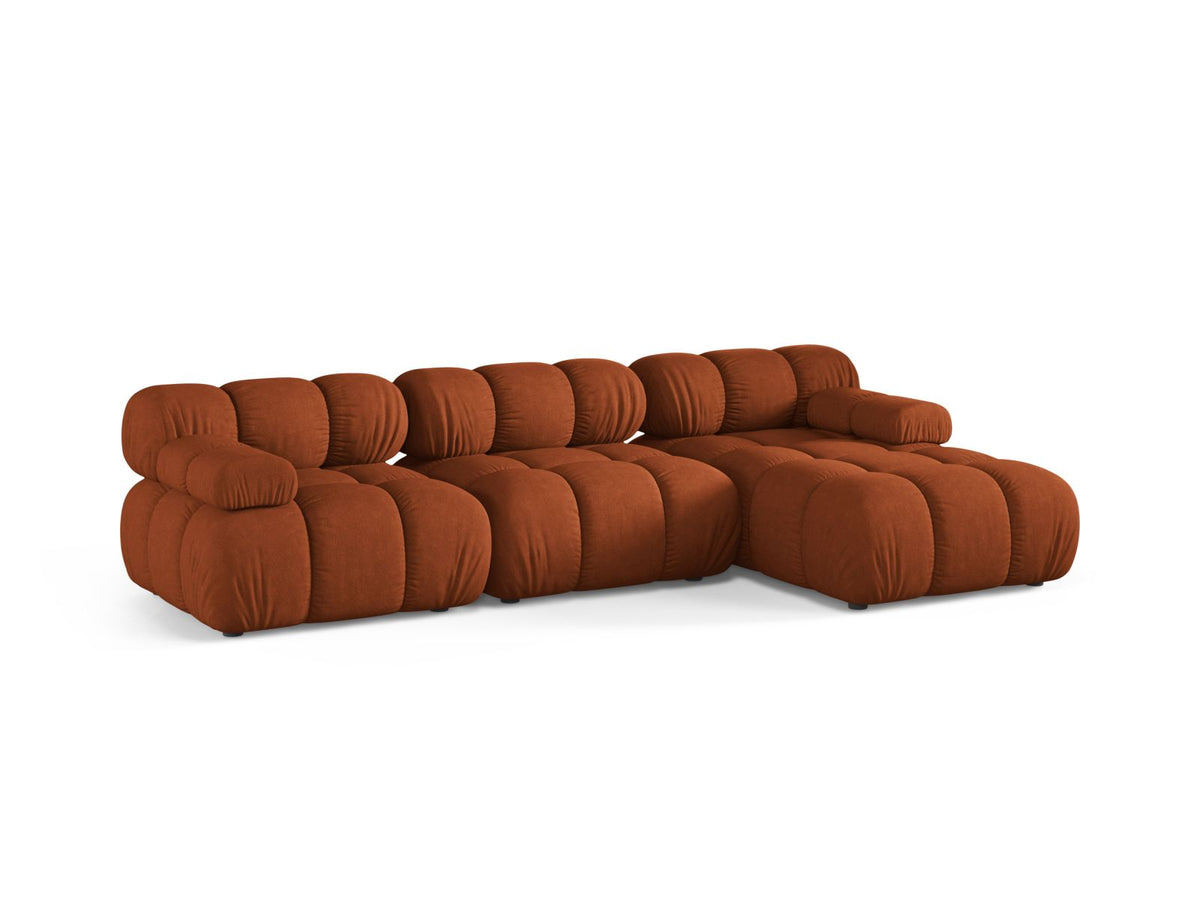 4-Sitzer Ecksofa rechts Bellis in Brick-Liberty präsentiert im Onlineshop von KAQTU Design AG. Ecksofa rechts ist von Micadoni