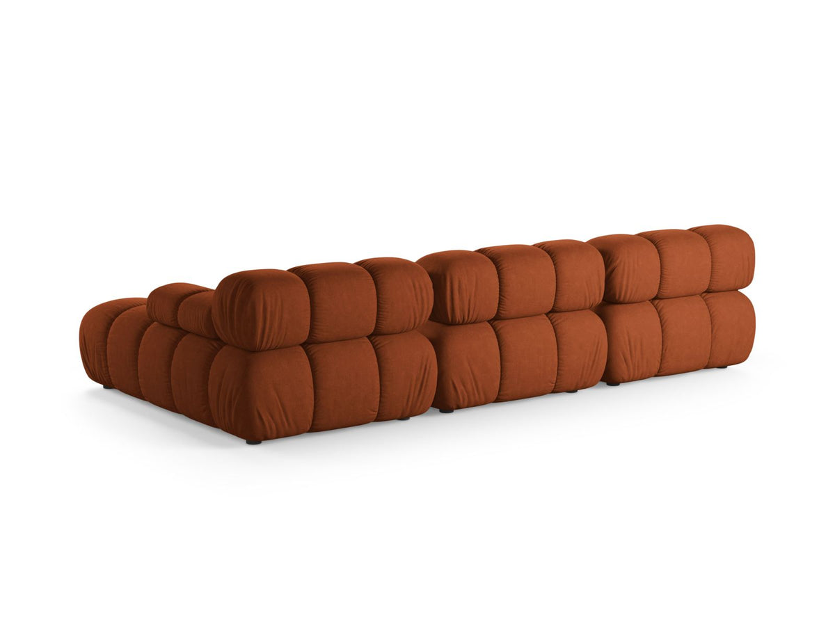 4-Sitzer Ecksofa rechts Bellis in Brick-Liberty präsentiert im Onlineshop von KAQTU Design AG. Ecksofa rechts ist von Micadoni