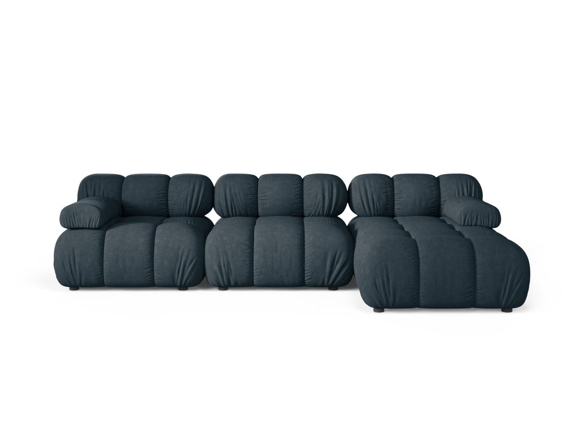 4-Sitzer Ecksofa rechts Bellis in Deep Petrol-Liberty präsentiert im Onlineshop von KAQTU Design AG. Ecksofa rechts ist von Micadoni
