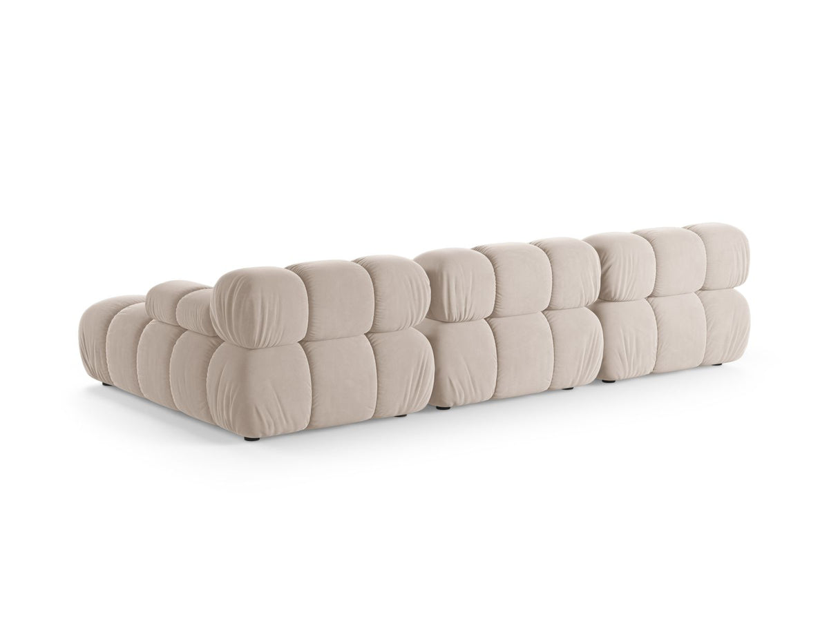 4-Sitzer Modular Ecksofa rechts Bellis in Light Beige-Venus präsentiert im Onlineshop von KAQTU Design AG. Ecksofa rechts ist von Micadoni