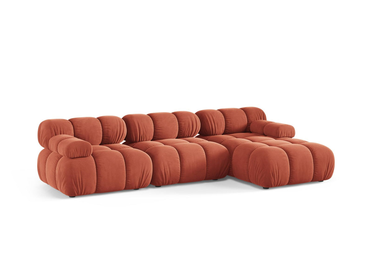 4-Sitzer Modular Ecksofa rechts Bellis in Coral-Venus präsentiert im Onlineshop von KAQTU Design AG. Ecksofa rechts ist von Micadoni