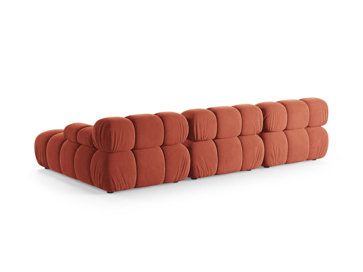 4-Sitzer Modular Ecksofa rechts Bellis in Coral-Venus präsentiert im Onlineshop von KAQTU Design AG. Ecksofa rechts ist von Micadoni