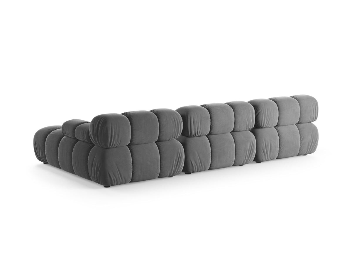 4-Sitzer Modular Ecksofa rechts Bellis in Light Grey-Venus präsentiert im Onlineshop von KAQTU Design AG. Ecksofa rechts ist von Micadoni