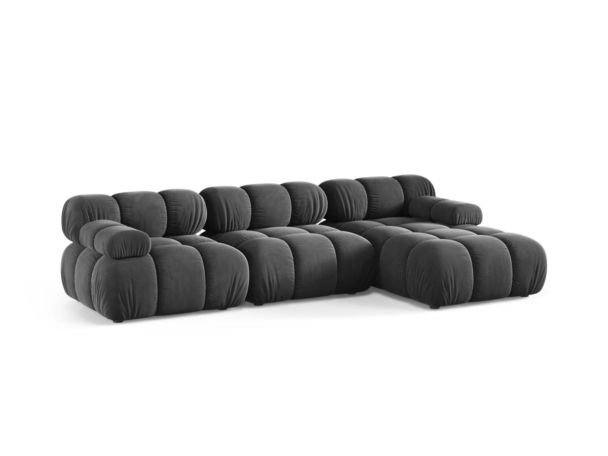 4-Sitzer Modular Ecksofa rechts Bellis in Grey-Venus präsentiert im Onlineshop von KAQTU Design AG. Ecksofa rechts ist von Micadoni