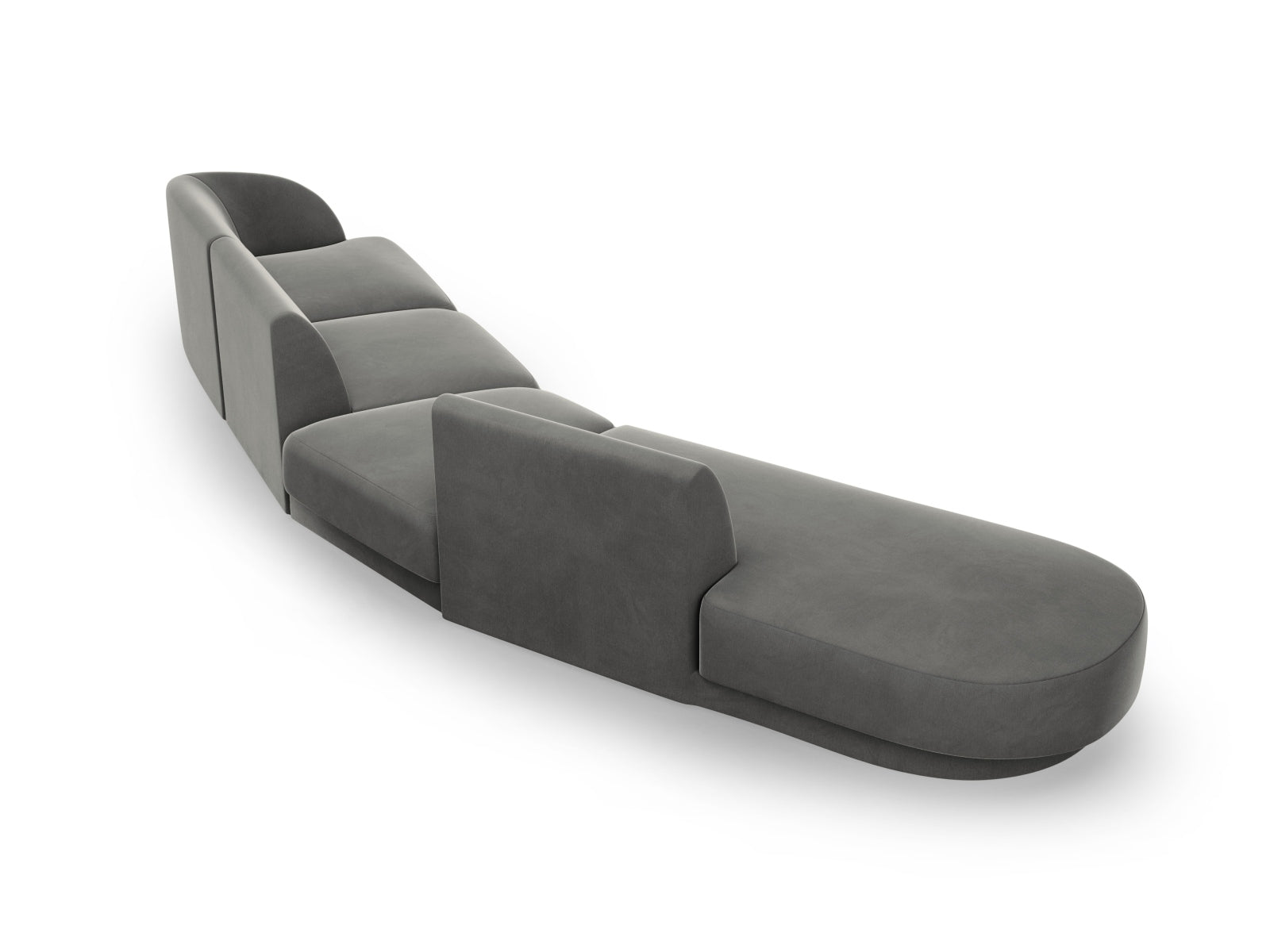 Entdecken Sie das Miley Velour modulare Sofa von Micadoni – ein elegantes 5-Sitzer Sofa, das perfekten Komfort und vielseitige Gestaltungsmöglichkeiten für Ihr Wohnzimmer bietet.