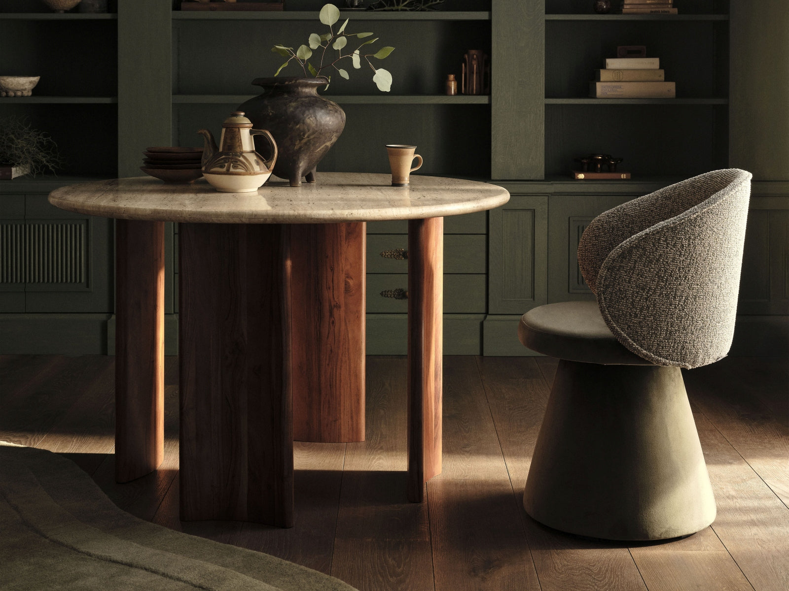 Esstisch Cleo 120x120 in präsentiert im Onlineshop von KAQTU Design AG. Esstisch ist von Micadoni