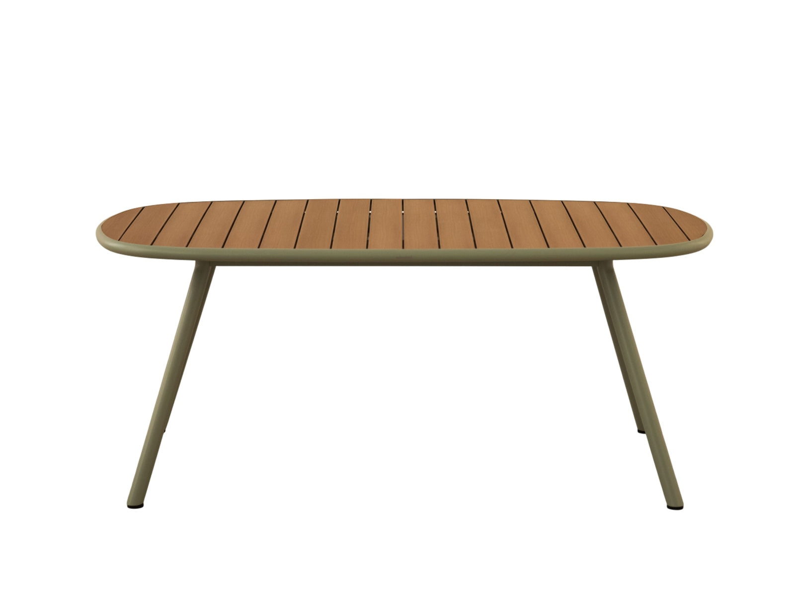 Outdoor-Tisch Niublau 6 Plätze, 180x90 in präsentiert im Onlineshop von KAQTU Design AG. Gartentisch ist von Micadoni