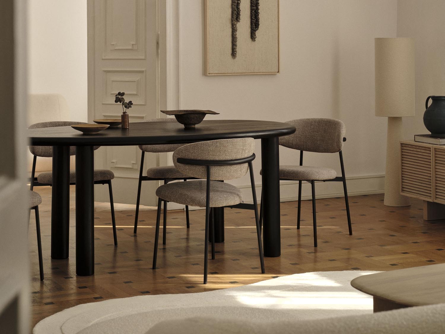 Esstisch Aita 6 Plätze, 180x100 in präsentiert im Onlineshop von KAQTU Design AG. Esstisch ist von Micadoni