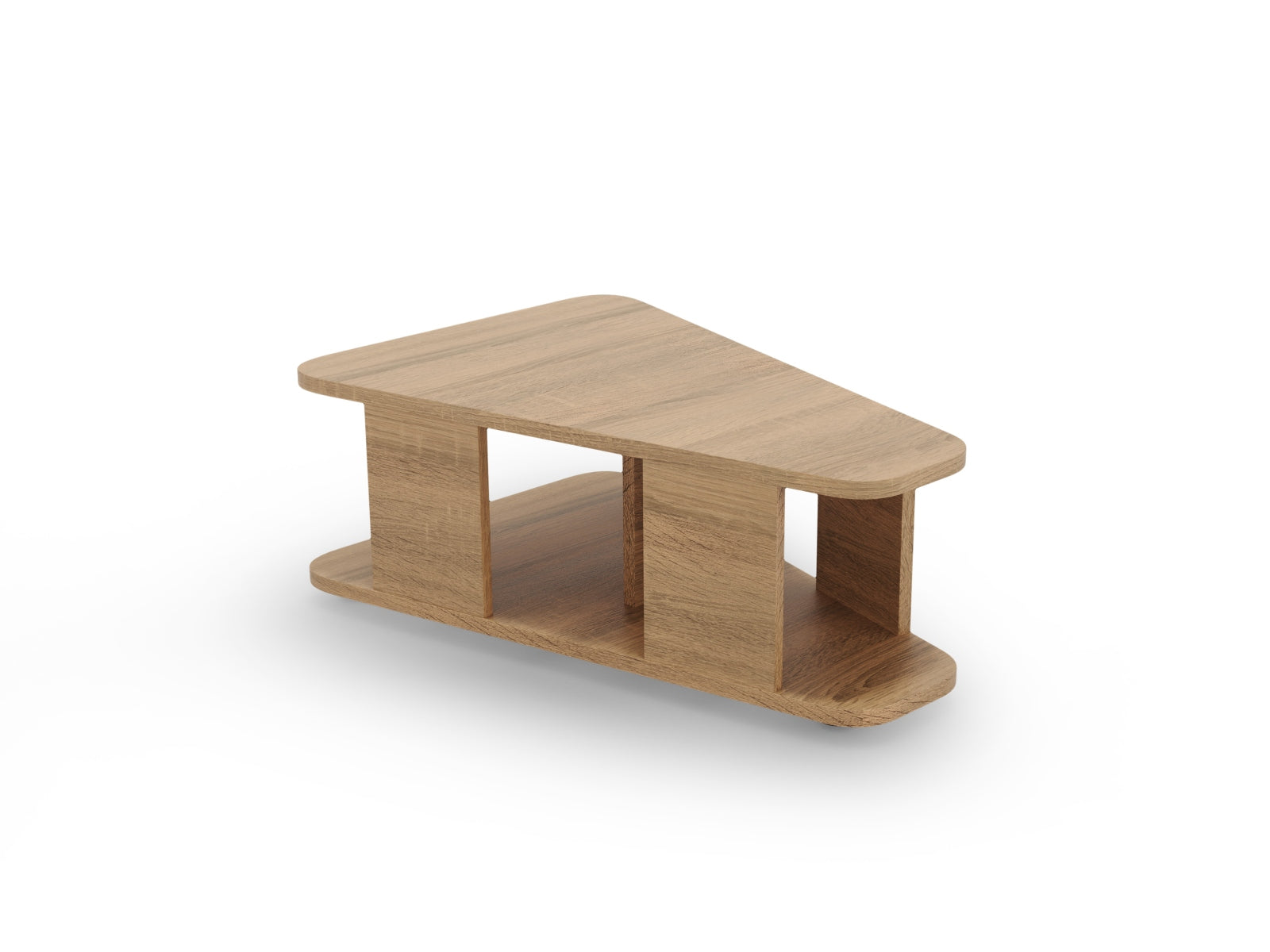 Miley Sofatisch Hellbraun in Light Brown präsentiert im Onlineshop von KAQTU Design AG. Beistelltisch ist von Micadoni