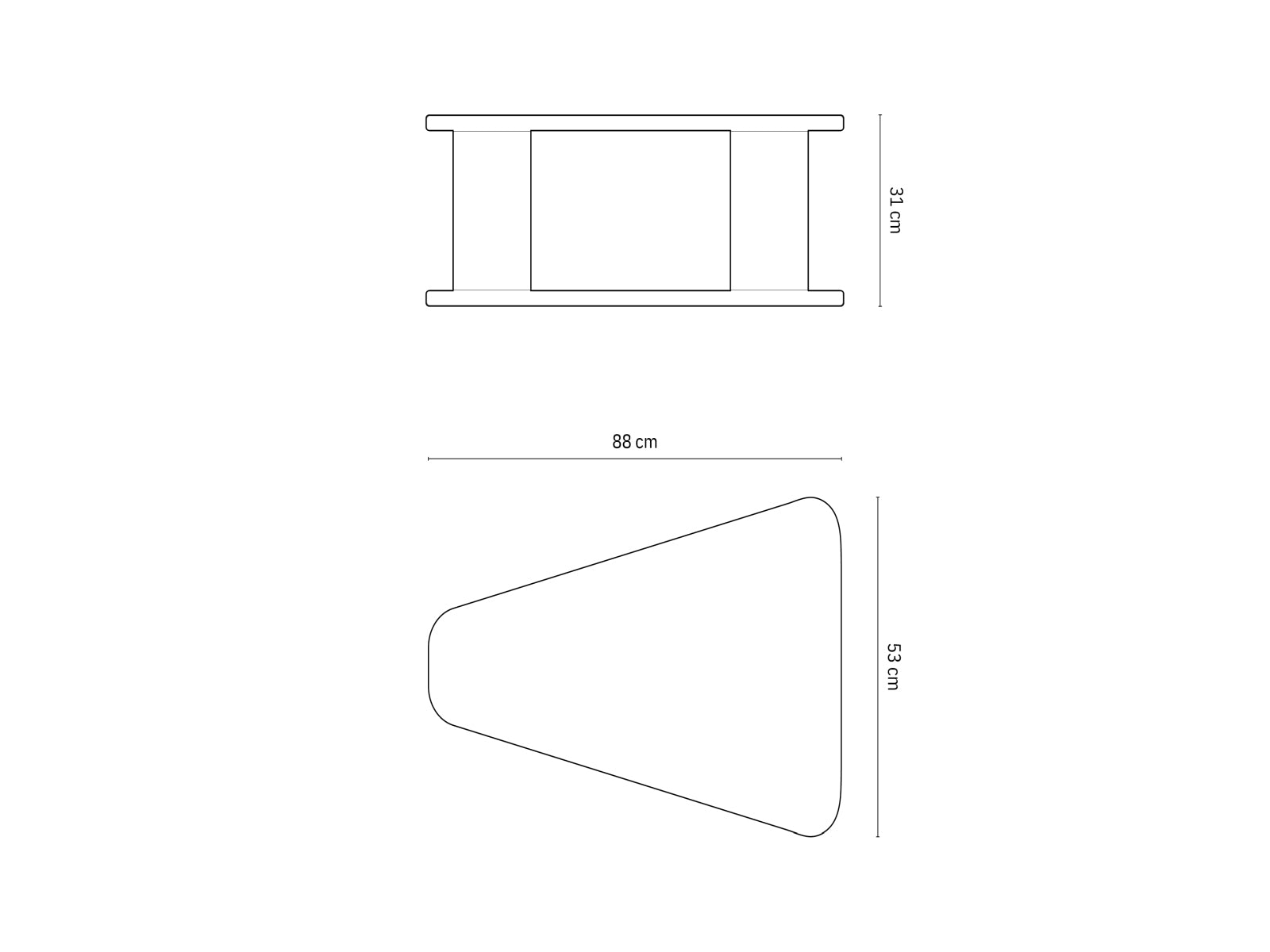Erleben Sie den eleganten Miley Sofatisch in Hellbraun von Micadoni – ideal für gemütliche Momente und stilvolle Einrichtung in Ihrem Zuhause.