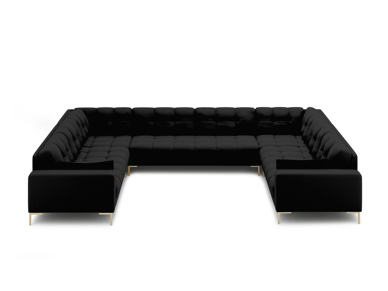 Entdecken Sie das Mamaia Panoramic Sofa 9 Sitzer von Micadoni – stilvoll, komfortabel und perfekt für gesellige Abende. Ideal für jedes Zuhause!