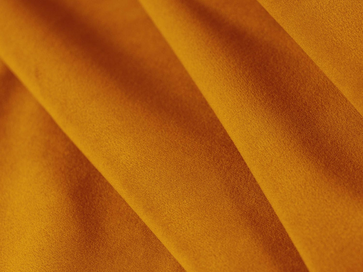 Ruby Velour Panoramic Ecksofa links 7 Sitzer in Yellow-Salvador präsentiert im Onlineshop von KAQTU Design AG. Ecksofa links ist von Micadoni