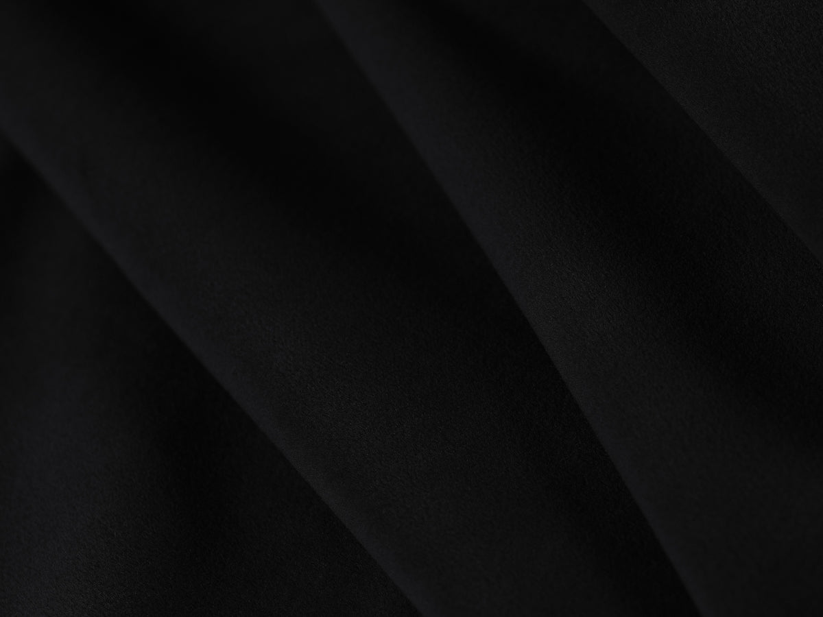 Mamaia Velour Panoramic Ecksofa links 7 Sitzer in Black/Schwarz-Bluvel präsentiert im Onlineshop von KAQTU Design AG. Ecksofa links ist von Micadoni