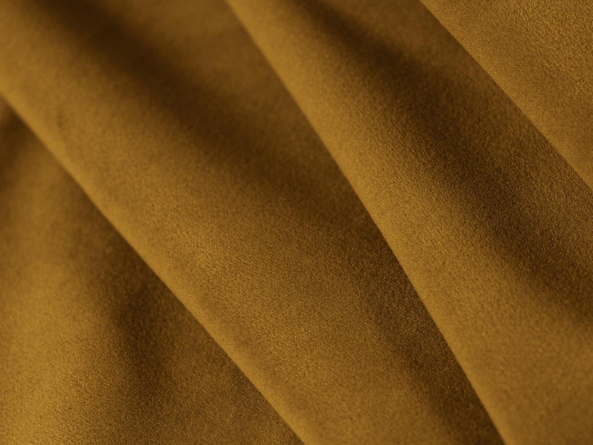 Mamaia Velour Panoramic Ecksofa links 7 Sitzer in Yellow/Schwarz-Bluvel präsentiert im Onlineshop von KAQTU Design AG. Ecksofa links ist von Micadoni