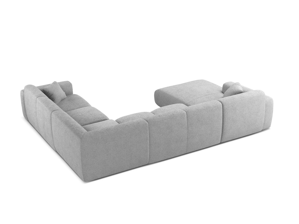 6-Sitzer Modular Panoramic Rechter Ecksofa Molino in Light Grey-Baloo präsentiert im Onlineshop von KAQTU Design AG. Ecksofa rechts ist von Micadoni