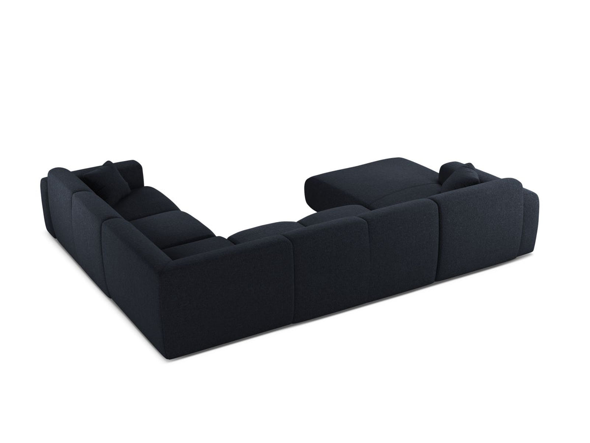 6-Sitzer Modular Ecksofa Panoramic rechts Molino in Navy Blue-Eden präsentiert im Onlineshop von KAQTU Design AG. Ecksofa rechts ist von Micadoni