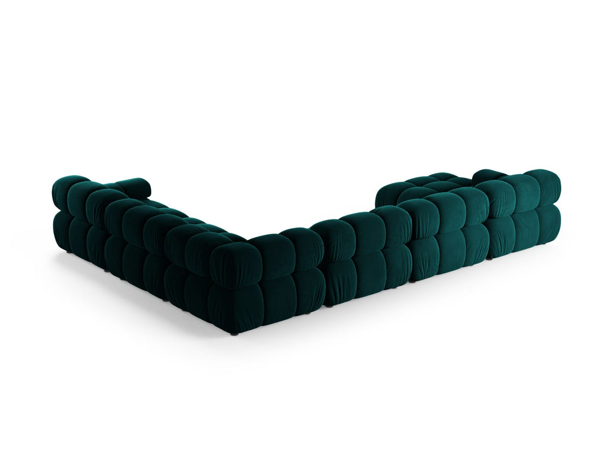 8-Sitzer Modular Ecksofa Panoramic rechts Bellis in Deep Petrol-Venus präsentiert im Onlineshop von KAQTU Design AG. Ecksofa rechts ist von Micadoni