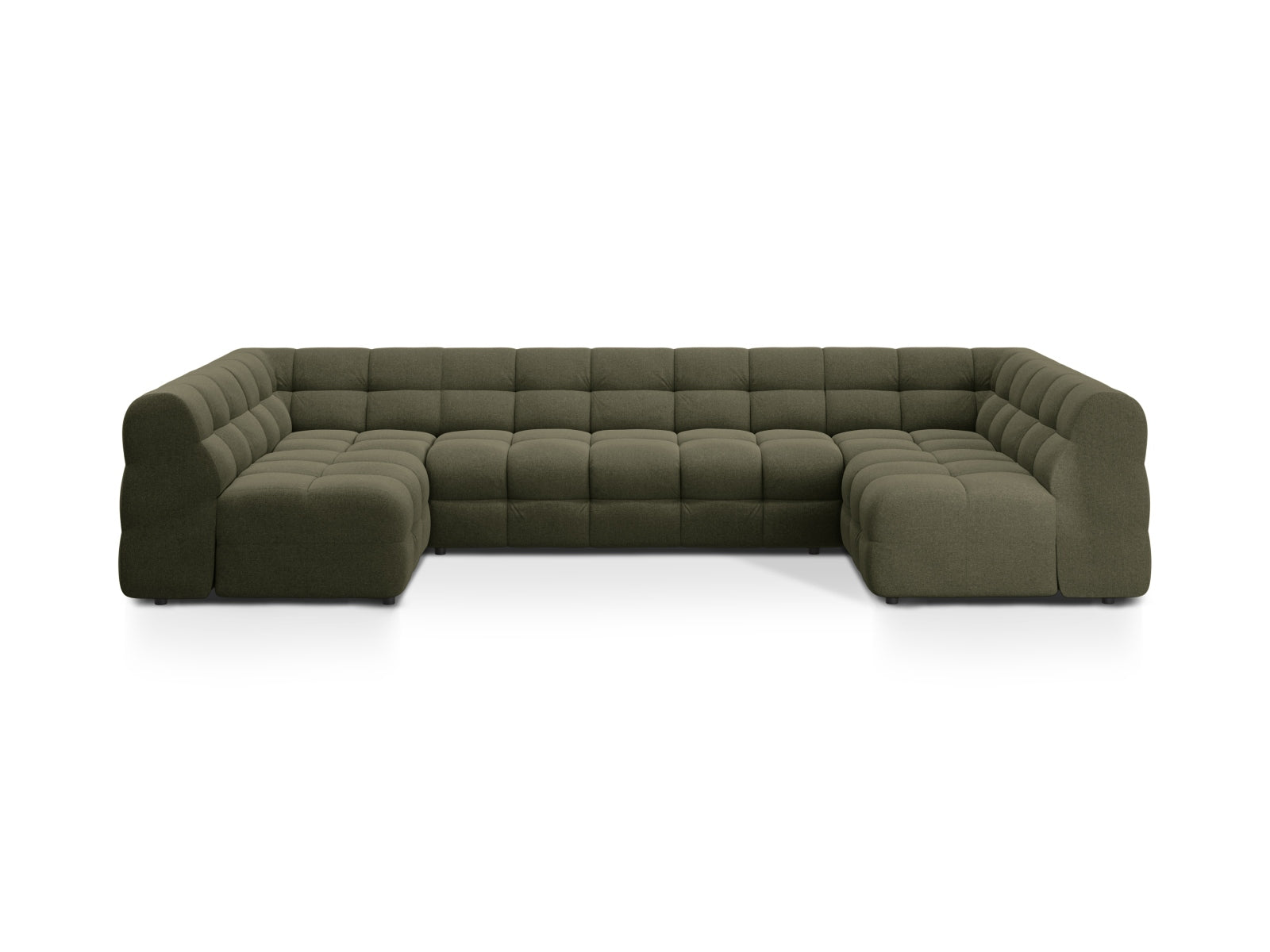 Kendal Panoramic Sofa 7 Sitzer in Amazon Green-Ottawa präsentiert im Onlineshop von KAQTU Design AG. Ecksofa ist von Micadoni
